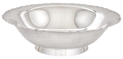 Lot 262 - Tiffany & Co. Sterling Silver Fruit Bowl...