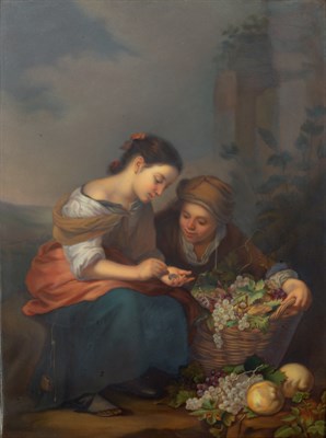 Lot 323 - KPM Painted Porcelain Plaque Entitled The...