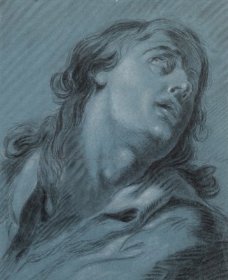 Lot 38 - Manner of Joseph-Marie Vien The Head of a Man...