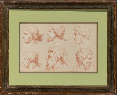 Lot 51 - French School 18th Century Study of Antique...