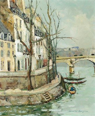 Lot 12 - Jacques Bouyssou French, 1926-1997 Le Pecheur...