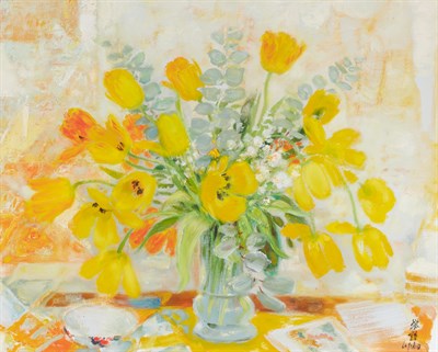 Lot 50 - Le Pho Vietnamese/French, 1907-2001 Les Tulips...