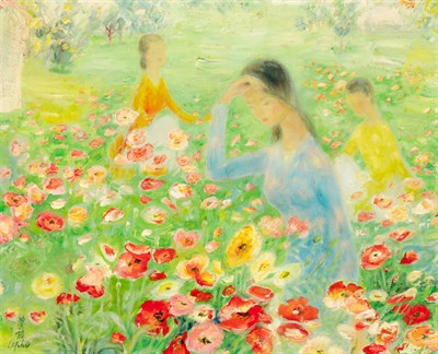 Lot 49 - Le Pho Vietnamese/French, 1907-2001 In a Field...