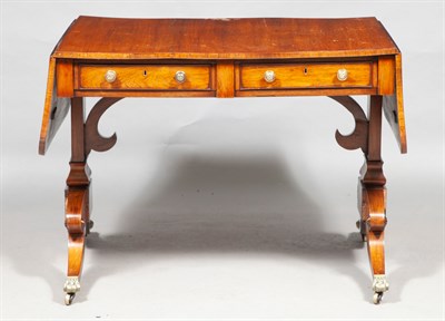 Lot 127 - Regency Rosewood Sofa Table