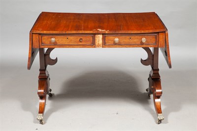 Lot 127 - Regency Rosewood Sofa Table