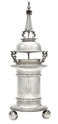 Lot 209 - George VI Sterling Silver Standing Salt Peter...
