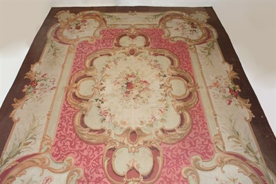 Lot 359 - Aubusson Carpet France, circa 1875 The central...