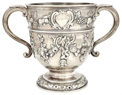Lot 96 - George I Sterling Silver Two Handled Cup...