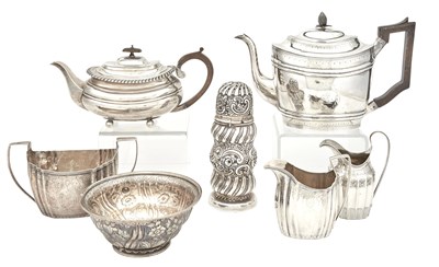 Lot 184 - Group of English Sterling Silver Table...