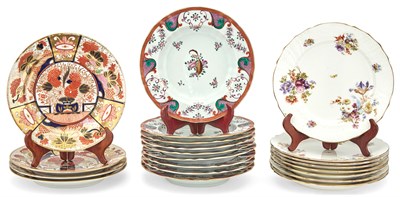 Lot 113 - Set of Nine Samson Chinese Export Style...