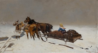 Lot 41 - Hungarian School 19th/20th Century Troika...