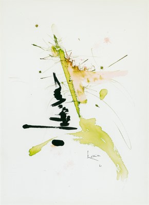 Lot 8 - Georges Mathieu French, 1921-2012 Untitled,...