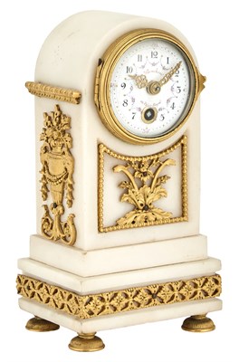 Lot 141 - Napoleon III Gilt Bronze Mounted White Marble...