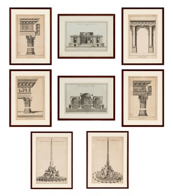 Lot 96 - Various Artists [ARCHITECTURAL STUDIES] Eight...