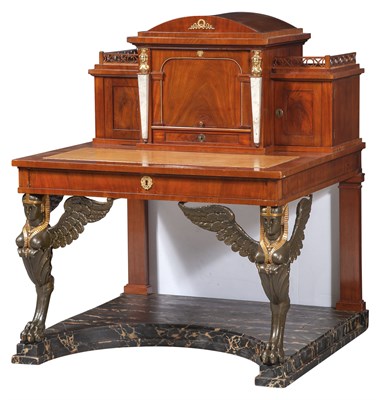 Lot 364 - Norther European Neoclassical Gilt-Bronze...