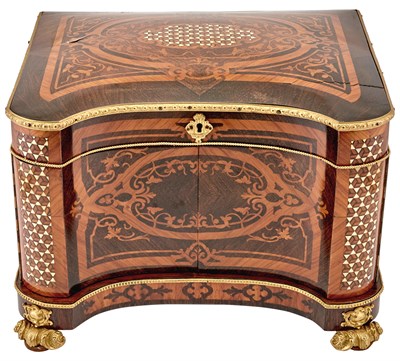 Lot 341 - Napoleon III Gilt Bronze Mounted Rosewood and...