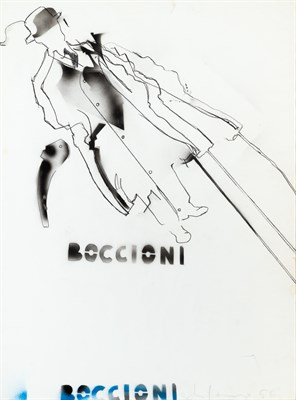 Lot 8 - Mario Schifano Italian, 1934-1998 Boccioni,...