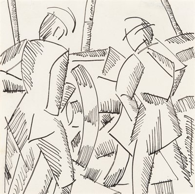 Lot 31 - Fernand Leger French, 1881-1955 Deux Soldats...
