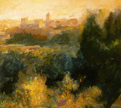 Lot 4 - Ugo Attardi Italian, 1923-2006 Veduta del...