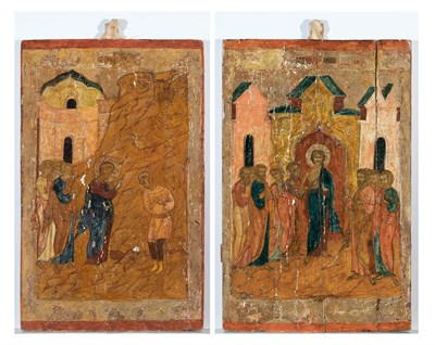 Lot 70 - Russian School 19th-20th Century The Samaritan...