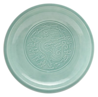 Lot 157 - A Large Chinese Celadon Glazed Porcelain...