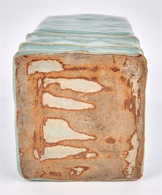 Lot 115 - A Chinese Longquan Celadon Cong Vase Yuan...