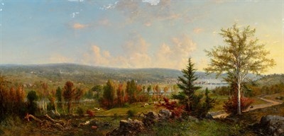 Lot 1056 - George Loring Brown American, 1814-1889 Near...
