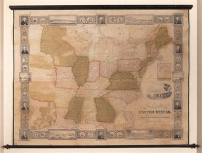 Lot 61 - [MAPS--UNITED STATES] MUNSON, BISHOP. A New...