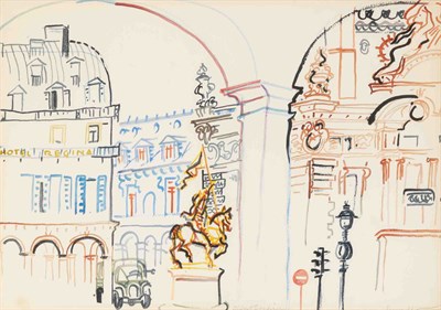 Lot 8 - Alfred Bendiner American, 1899-1964 View of...