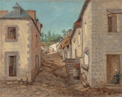 Lot 58 - Attributed to Thomas Hicks La Rue de...