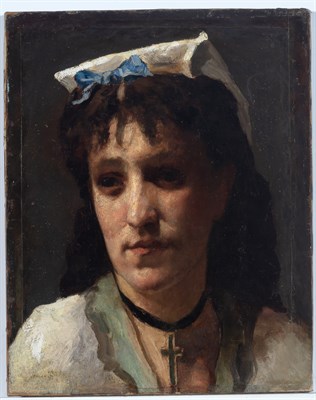 Lot 85 - Attributed to William Sartain Italian Model,...