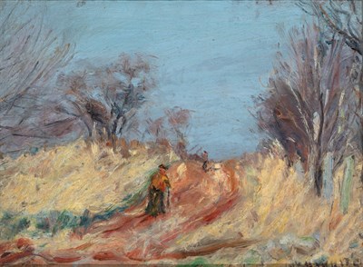 Lot 98 - Robert H. White American, 1868-1947 Figures on...