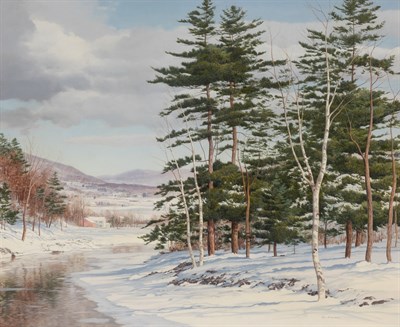 Lot 1115 - Carl Wuermer German/American, 1900-1981 Winter...