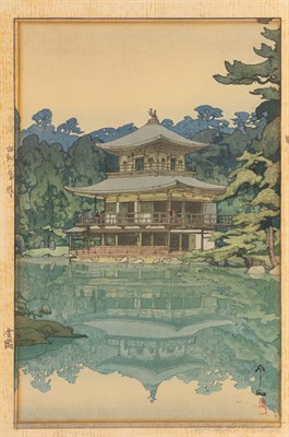 Lot 108 - Hiroshi Yoshida (1876-1950) KINKAKUJI TEMPLE...