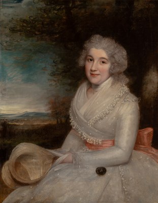 Lot 40 - English School 18th century Portrait of a Lady...