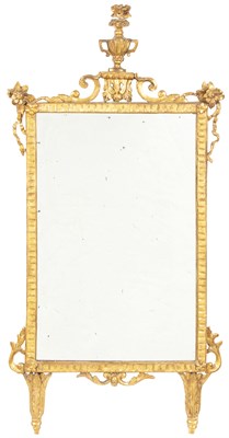 Lot 270 - Italian Neoclassical Style Giltwood Mirror...