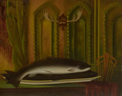 Lot 1064 - American School 19th century Still Life with a...