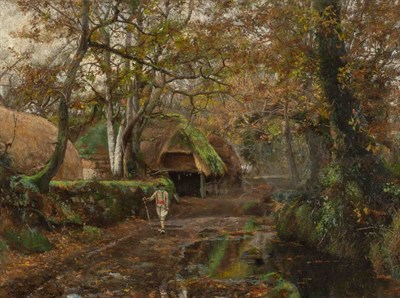 Lot 30 - Hugh Bolton Jones American, 1848-1927 Along a...