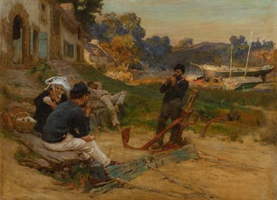Lot 9 - Frederic Arthur Bridgman American, 1847-1928...
