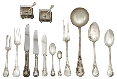 Lot 176 - Austrian Silver Flatware Service Schwarz &...