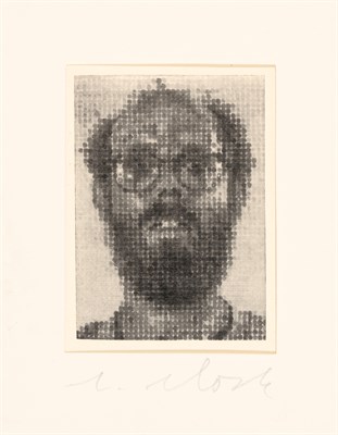 Lot 49 - Chuck Close (1940-2021) SELF PORTRAIT...