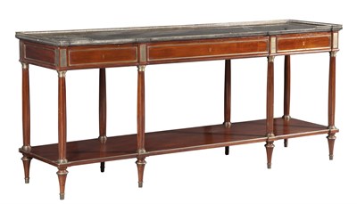 Lot 140 - Louis XVI Style Brass-Mounted Mahogany Serving...
