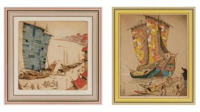 Lot 113 - Dorsey Potter Tyson (1891-1969) BRIGHT SAILS;...