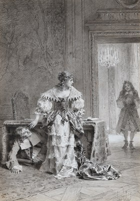 Lot 39 - Alexandre Louis Leloir French, 1843-1884 The...