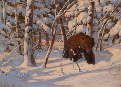Lot 78 - Dimitri von Prokofiev Russian, 1879-1950 Bear...