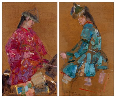 Lot 2151 - Leon Shulman Gaspard Russian/American,...