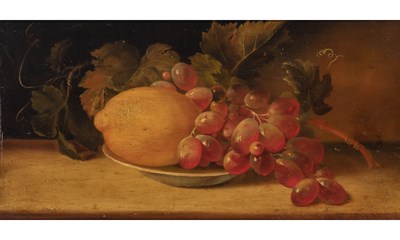 Lot 4 - American School 19th Century Still Life with...