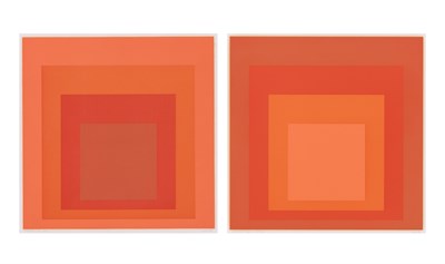 Lot 5 - Josef Albers (1888-1976) JHM-I; JHM-II...