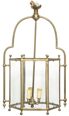 Lot 139 - Louis XVI Style Gilt-Metal and Glass...