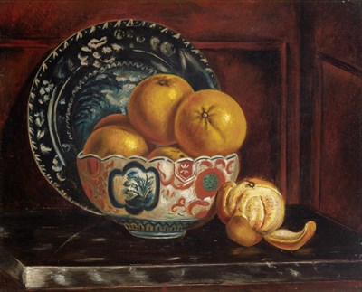 Lot 2 - American School 19th century Still Life with...